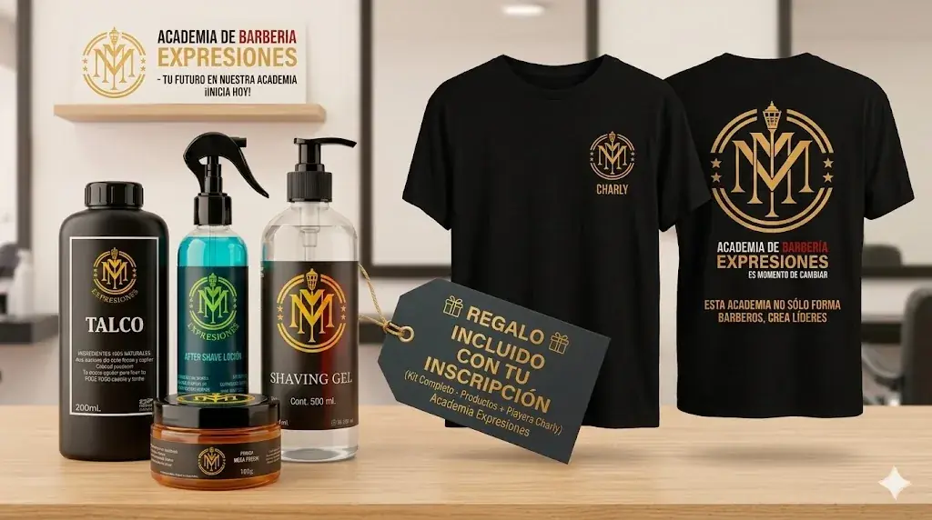 Kit de productos profesionales y playera oficial
